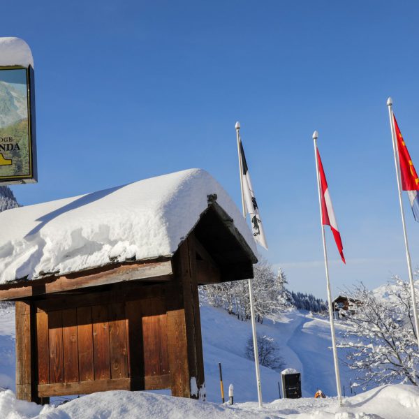 Winter in Obersaxen